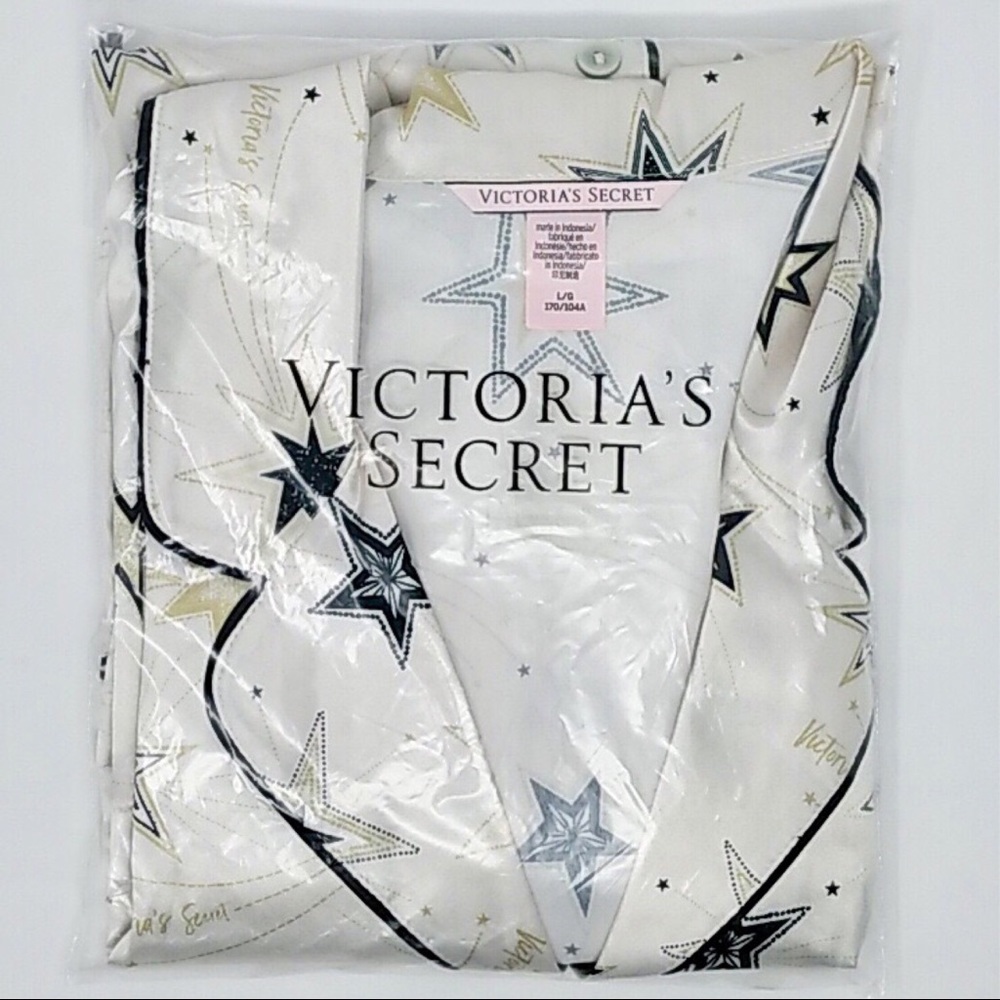 Victoria’s Secret Afterhours Satin Boxer Pajamas - Picture 2 of 3